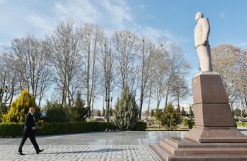 Prezident İlham Əliyev Qazax rayonuna səfər edib