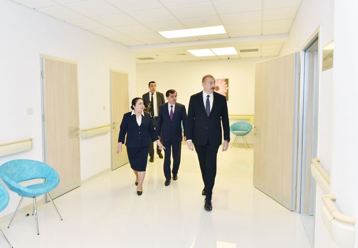 President Ilham Aliyev inaugurated Gazakh District Central Hospital