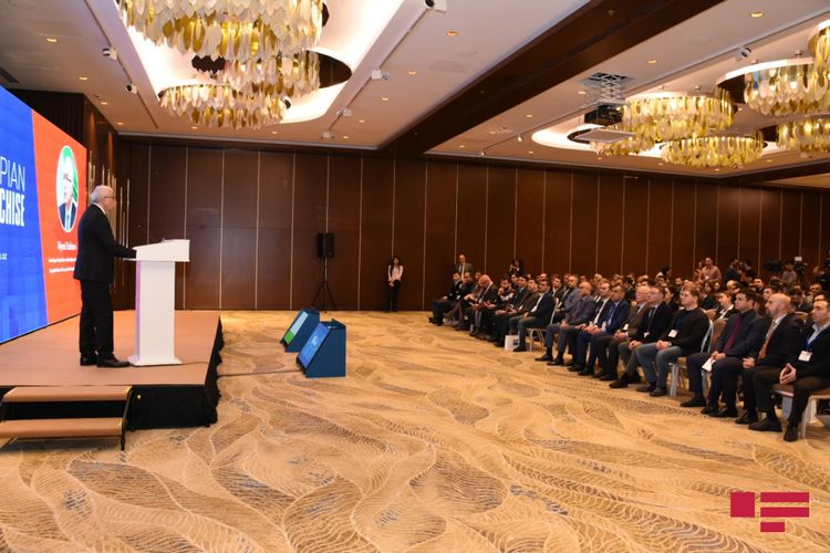Bakıda "Caspian Franchise" forumu keçirilir - FOTO