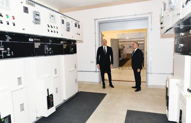 "Ağstafa” elektrik yarımstansiyasının yenidənqurmadan sonra açılışı olub - YENİLƏNİB