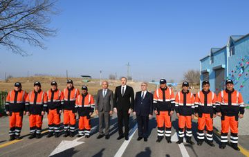 Ağstafada avtomobil yolu yenidənqurmadan sonra istifadəyə verilib - YENİLƏNİB
