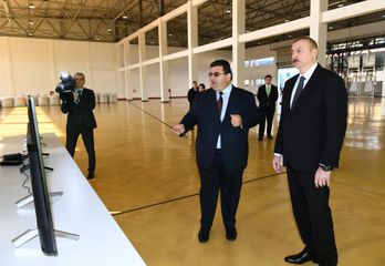 Prezident İlham Əliyev Ağstafa Aqrar Sənaye Kompleksinin açılışında iştirak edib - YENİLƏNİB