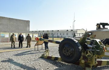 Azərbaycan Prezidenti Müdafiə Nazirliyinin hərbi hissəsinin açılışında iştirak edib - YENİLƏNİB
