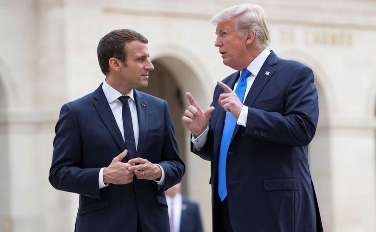 Trump speaks by phone with France
