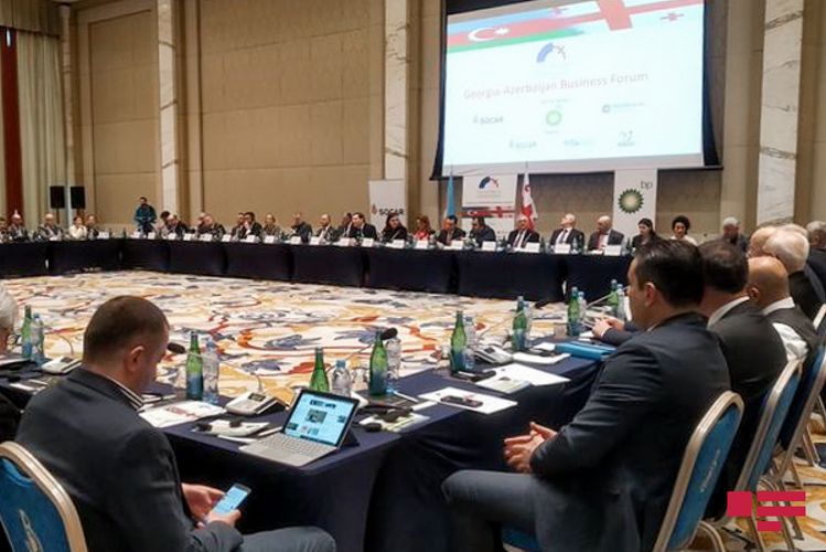 Tbilisidə Gürcüstan-Azərbaycan biznes forumu keçirilir - FOTO