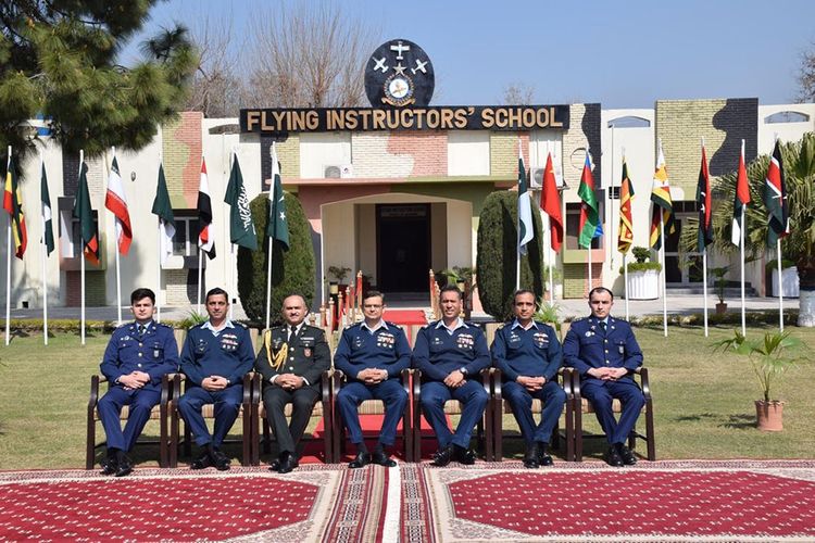 The graduation ceremony was held for Azerbaijan Air Force pilots trained in Pakistan