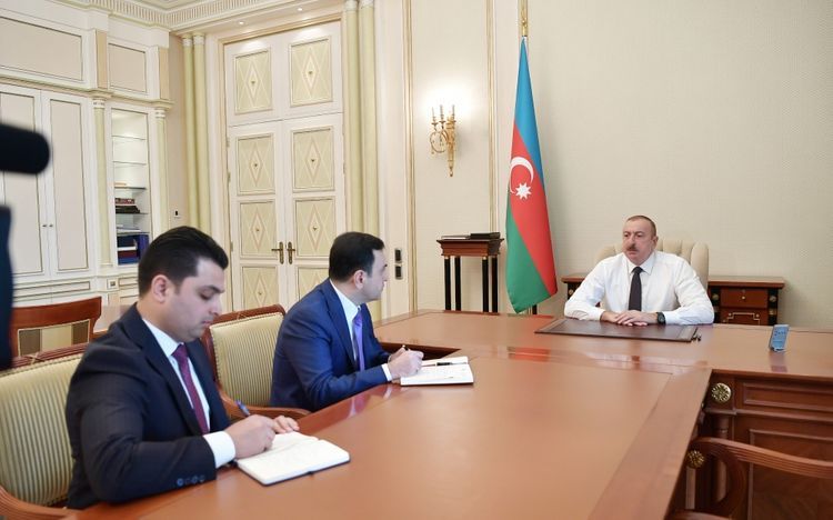 Президент Ильхам Алиев принял новых глав ИВ - ОБНОВЛЕНО