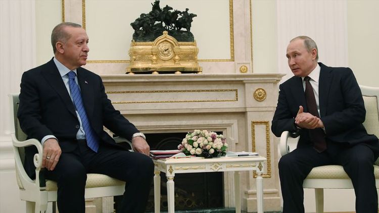 Moskvada Putin və Ərdoğan arasında görüş başlayıb