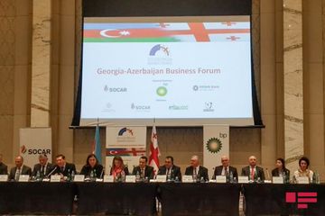 Tbilisidə Gürcüstan-Azərbaycan biznes forumu keçirilir - FOTO
