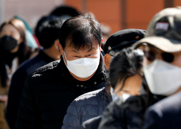 South Korea confirms 196 new coronavirus cases, total 6,284; deaths up by 7 to 42