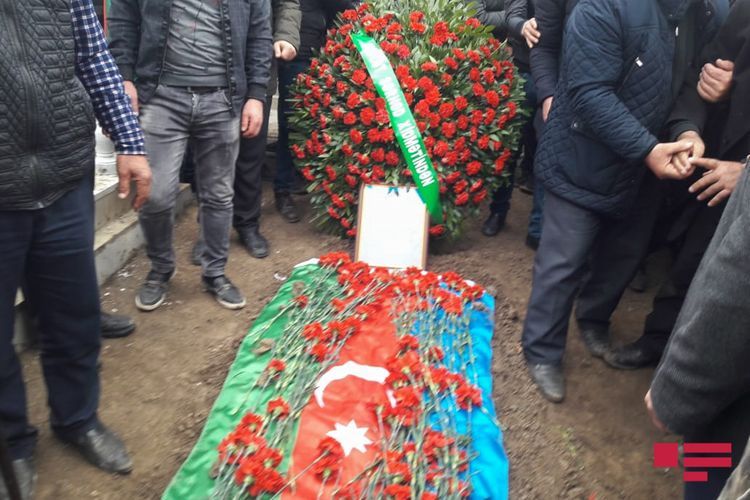 Azerbaijani serviceman martyred as a result of Armenian provocation laid to rest  - UPDATED
