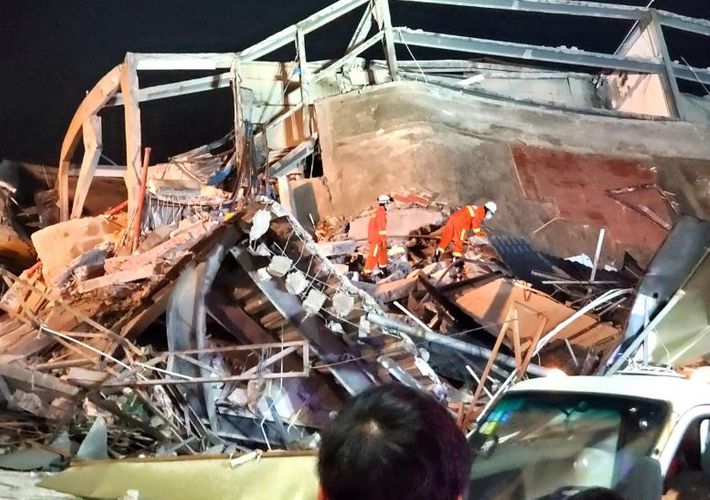 About 30 still trapped after Chinese coronavirus quarantine hotel collapses