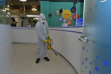 "Azərpoçt"un filial və şöbələrində dezinfeksiya işləri aparılır