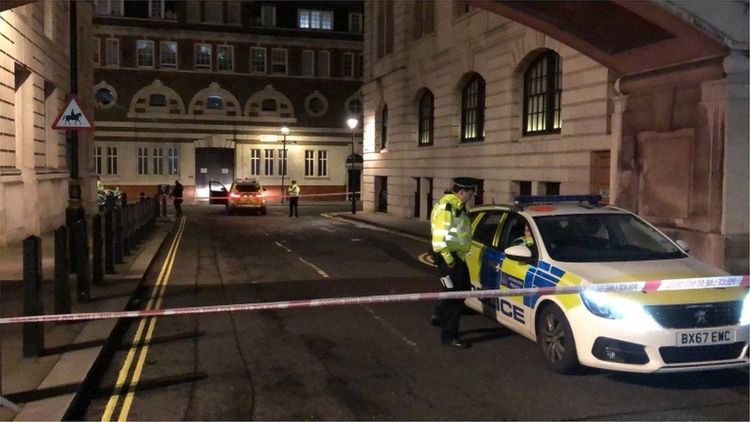 British police shoot dead a knifeman in London