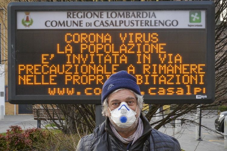 Coronavirus death toll in Italy
