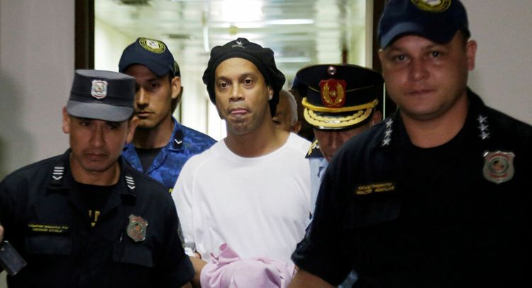 Paraguayan prison where football star Ronaldinho is held organises futsal tournament