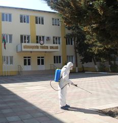 Qoruqlarda dezinfeksiya işləri aparılıb