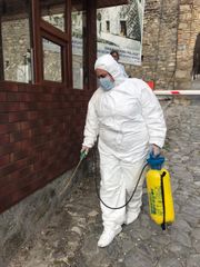 Qoruqlarda dezinfeksiya işləri aparılıb