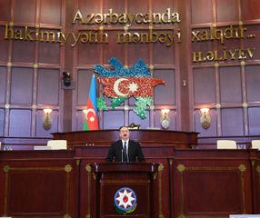 Milli Məclisin yeni tərkibdə ilk iclası keçirilib, Prezident iclasda iştirak edib - YENİLƏNİB-2