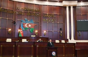 Milli Məclisin yeni tərkibdə ilk iclası keçirilib, Prezident iclasda iştirak edib - YENİLƏNİB-2
