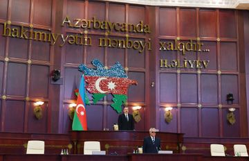 Milli Məclisin yeni tərkibdə ilk iclası keçirilib, Prezident iclasda iştirak edib - YENİLƏNİB-2