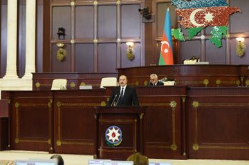 Milli Məclisin yeni tərkibdə ilk iclası keçirilib, Prezident iclasda iştirak edib - YENİLƏNİB-2