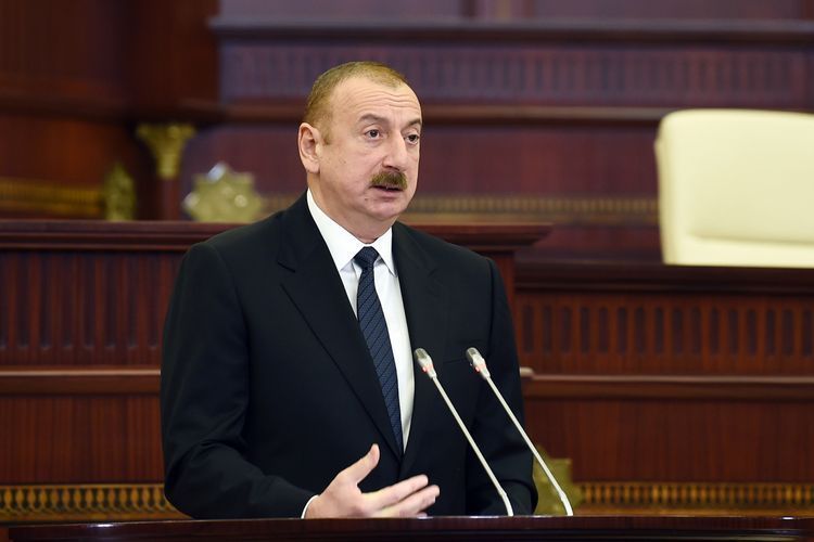 Ильхам Алиев: В результате выборов с участием всех политических сил сформировался многопартийный парламент