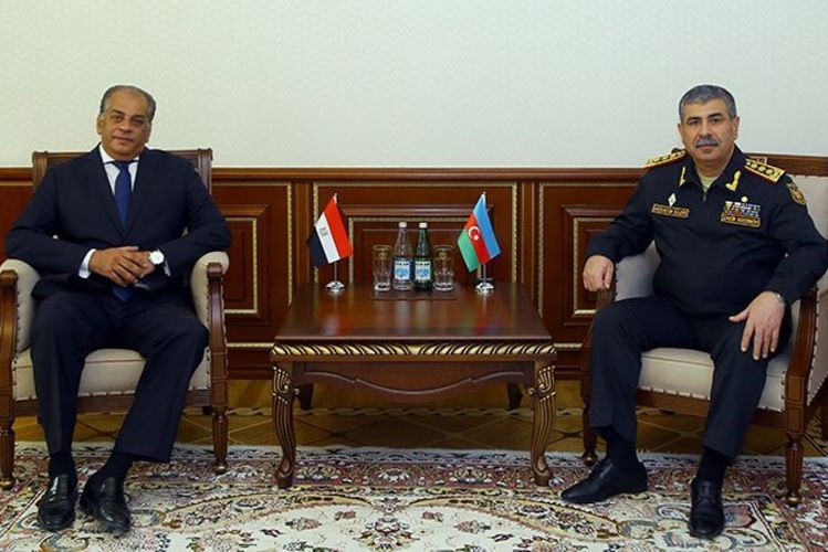 Обсуждены вопросы военного сотрудничества между Азербайджаном и Египтом