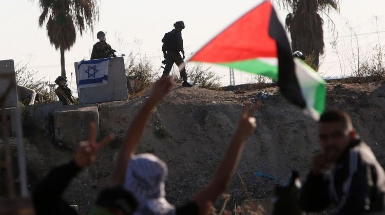İsrail təhlükəsizlik qüvvələri ilə fələstinlilərin toqquşmasında 1 nəfər ölüb, 112 nəfər yaralanıb
