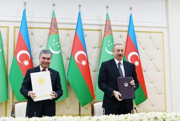 Azərbaycan-Türkmənistan sənədləri imzalanıb  - YENİLƏNİB