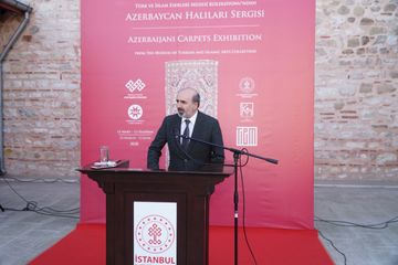 Türkiyədə Azərbaycan xalçalarının sərgisinin açılış mərasimi keçirilib