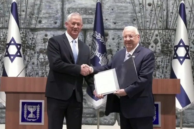 İsrail prezidenti hökumətin qurulmasını Beni Qanza həvalə edəcək