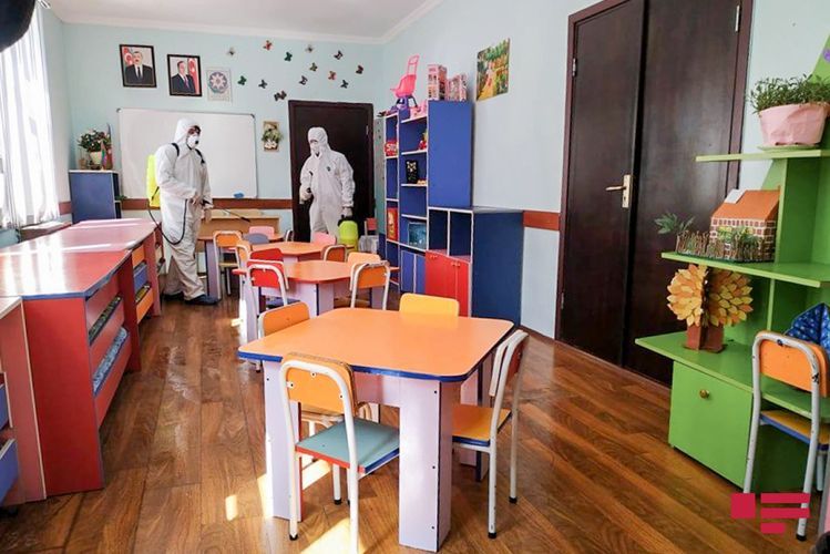 Disinfection works completed in 346 kindergartens in Baku