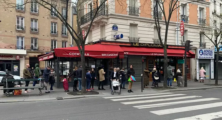 Paris on lockdown due to Covid-19 outbreak