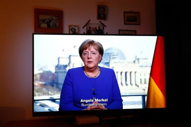 Merkel tells Germans: Fighting virus demands war-time solidarity