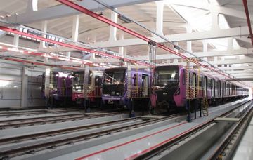 Bakı metrosunun texniki-baxış sahəsində daha üç qanovun yenidən qurulmasına başlanılıb - FOTO