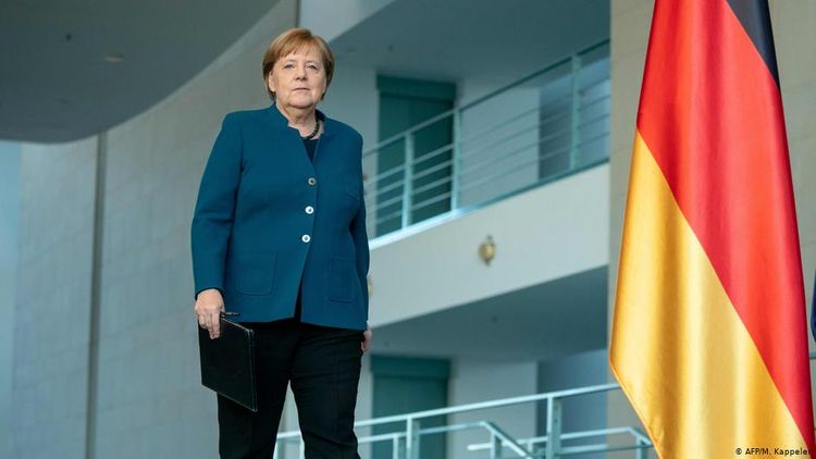 Angela Merkel in quarantine