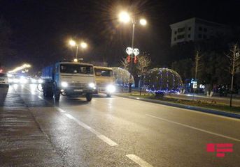 Sumqayıtda da dezinfeksiya tədbirlər davam etdirilib - FOTO