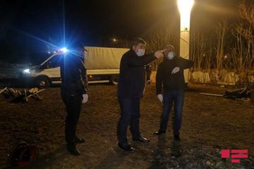 Karantin rejiminin tətbiq edildiyi Marneulidə sahə xəstəxanaları yaradılıb - FOTO