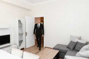 Prezident İlham Əliyev Hövsan yaşayış kompleksinin açılışında iştirak edib - YENİLƏNİB - FOTO
