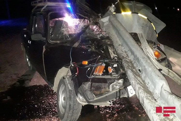 В ДТП в Геранбое пострадали 2 человека – ФОТО