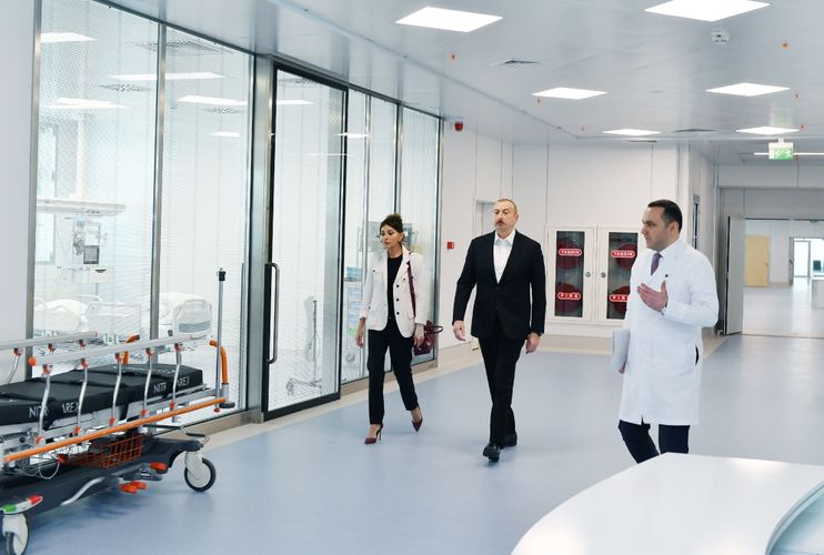 Prezident İlham Əliyev Bakıda “Yeni klinika”nın açılışında iştirak edib - YENİLƏNİB-1
