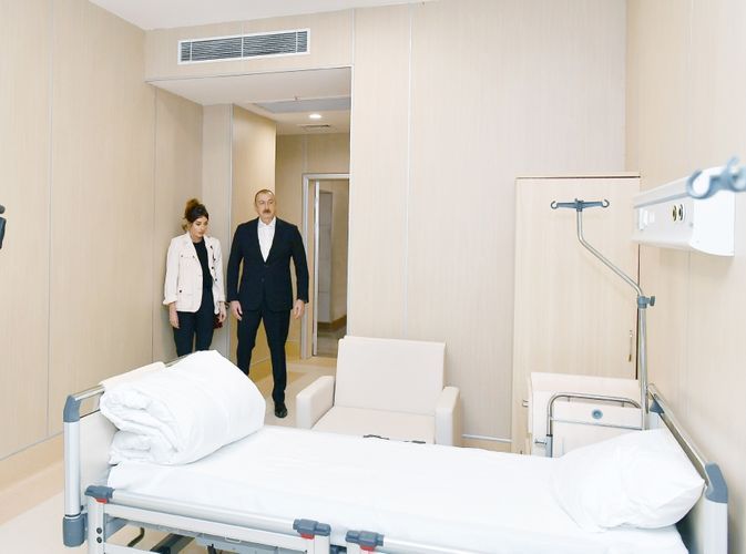 Президент Ильхам Алиев принял участие в открытии медицинского учреждения «Ени клиника» в Баку - ОБНОВЛЕНО-1