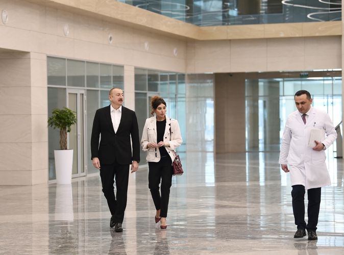 President Ilham Aliyev attended opening of “Yeni klinika” medical institution in Baku - UPDATED