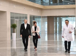 Prezident İlham Əliyev Bakıda “Yeni klinika”nın açılışında iştirak edib - YENİLƏNİB-1