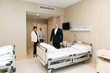 Prezident İlham Əliyev Bakıda “Yeni klinika”nın açılışında iştirak edib - YENİLƏNİB-1