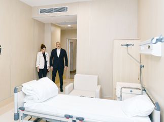 Prezident İlham Əliyev Bakıda “Yeni klinika”nın açılışında iştirak edib - YENİLƏNİB-1