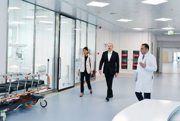 Prezident İlham Əliyev Bakıda “Yeni klinika”nın açılışında iştirak edib - YENİLƏNİB-1