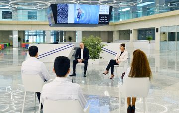 Prezident İlham Əliyev Bakıda “Yeni klinika”nın açılışında iştirak edib - YENİLƏNİB-1