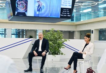 Prezident İlham Əliyev Bakıda “Yeni klinika”nın açılışında iştirak edib - YENİLƏNİB-1